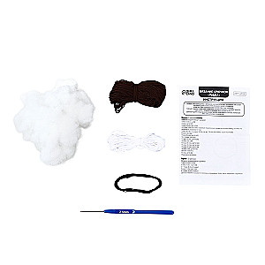 Crochet Kit. Amigurumi: Handmade Soft Toy - Bear, 8 cm