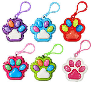Brelok miękki - Łapka (6 kolorów w asortymencie)