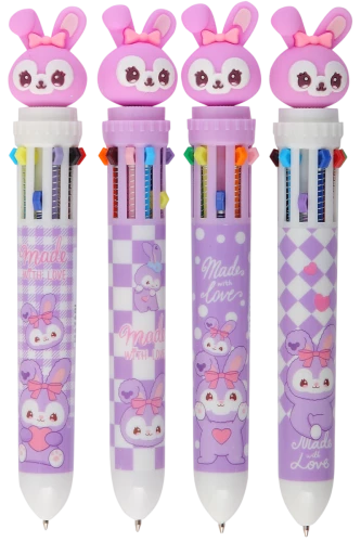 Ballpoint Pen Automatic - Bunny (Assorted)