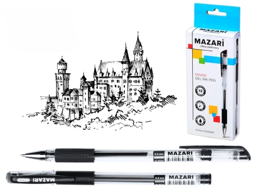 Gel Pen Denise, Black