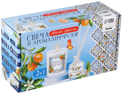 Set zur Herstellung von Kerzen und Diffusoren - Fruchtaroma