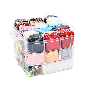 Filzset in Box, 36 Farben.