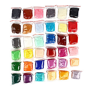 Filzset in Box, 36 Farben.