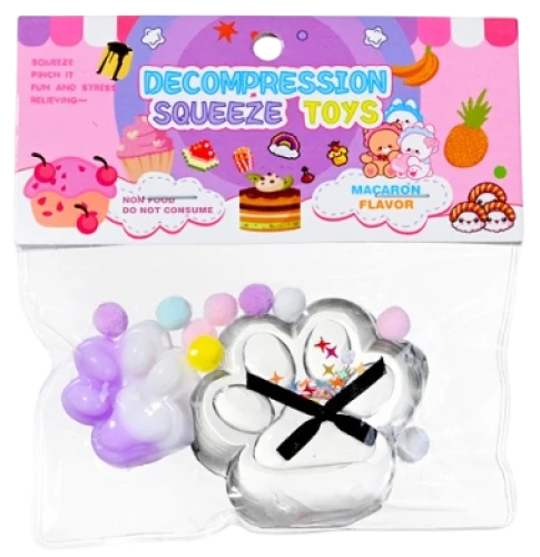 Stress Relief Toy - Squishy Paws (2 pcs)