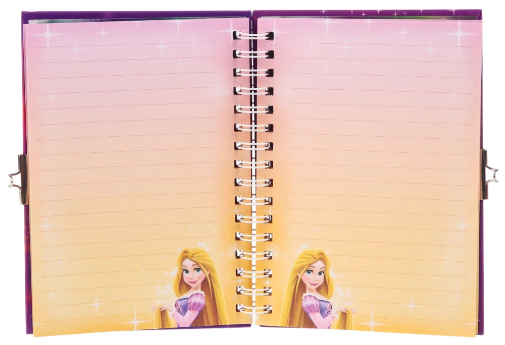 Notebook with a Lock - My Secrets. Princesses. Rapunzel