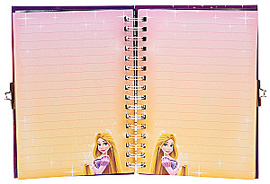 Notebook with a Lock - My Secrets. Princesses. Rapunzel
