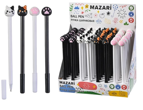 Ballpoint Pen Cats-Paws, Blue, Assorted