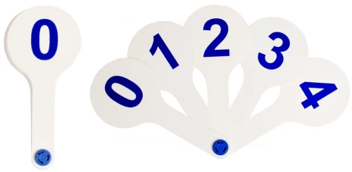 Mathematical Fan - Numbers 0-9