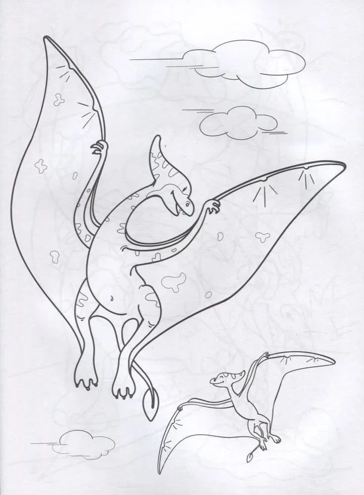 Super-duper Ausmalbuch. Dinosaurier