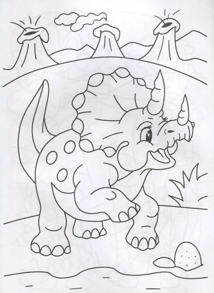 Super-duper Ausmalbuch. Dinosaurier