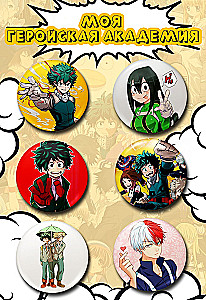 Badge Set - Anime: My Hero Academia