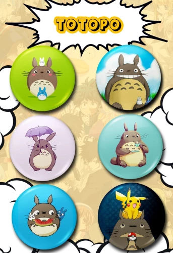 Pogu komplekts - Anime: Mans kaimiņš Totoro