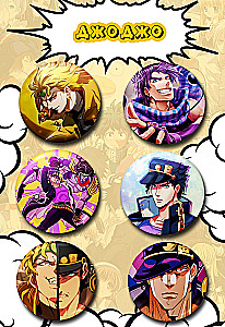 Badge Set - Anime: JoJo's Bizarre Adventure
