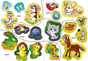 Stickerbuch. Mütter und Kleinkinder
