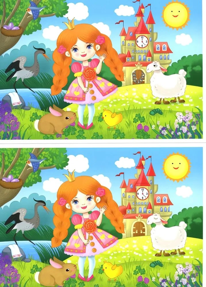 Princess. Game for Automating the Sound [ts]. 5-7 years