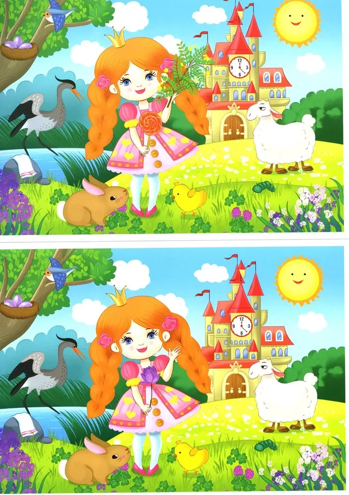 Princess. Game for Automating the Sound [ts]. 5-7 years