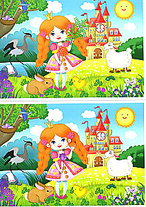 Princess. Game for Automating the Sound [ts]. 5-7 years