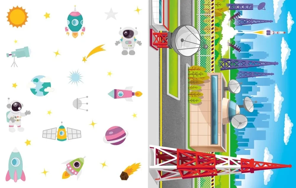 Popieriniai 3D žaislai. Kosminiai raketai