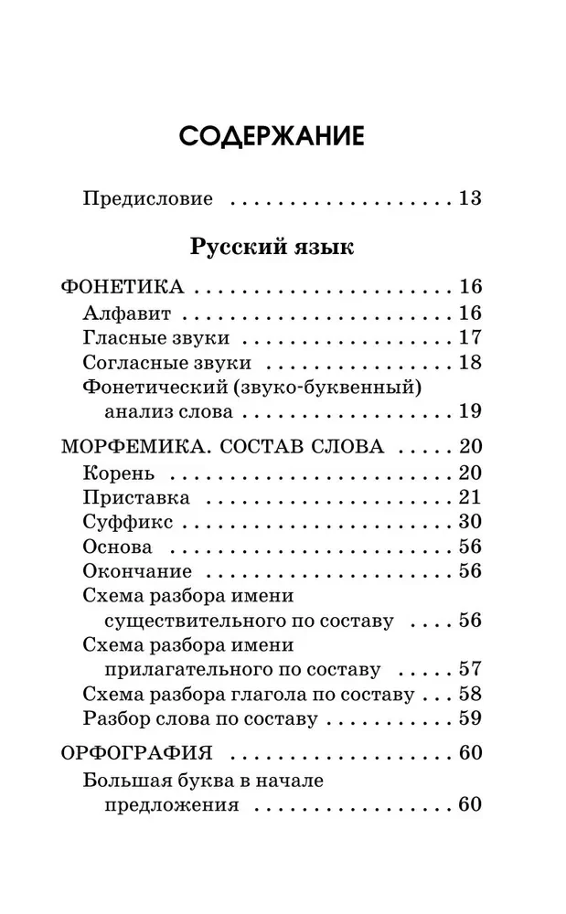 Complete Reference Guide for Primary School. Russian Language. Mathematics. Grades 1-4