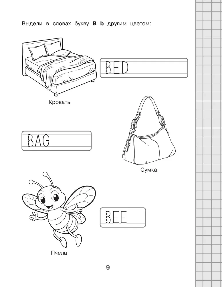 New Large Copybooks for School Preparation. English Language
