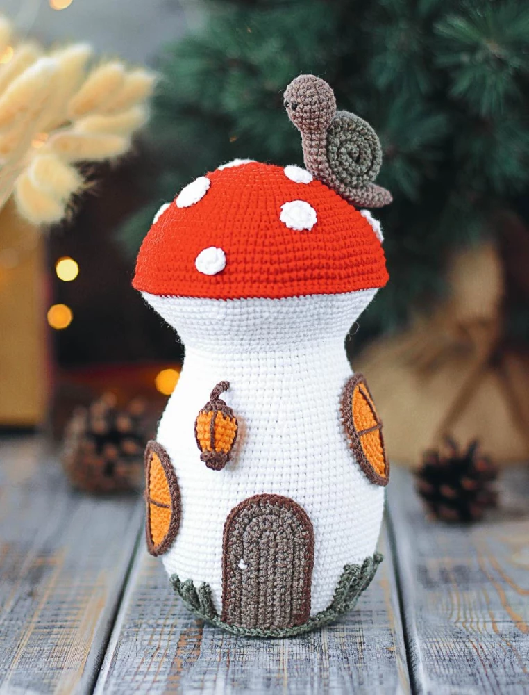 Magical Crochet Houses. Exclusive Toys for Children and Adults. Amigurumi Project