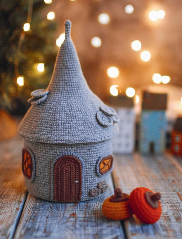 Magical Crochet Houses. Exclusive Toys for Children and Adults. Amigurumi Project