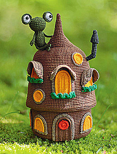Magical Crochet Houses. Exclusive Toys for Children and Adults. Amigurumi Project