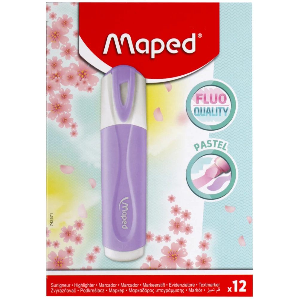 Маркер Fluo Peps (фиолетовый)