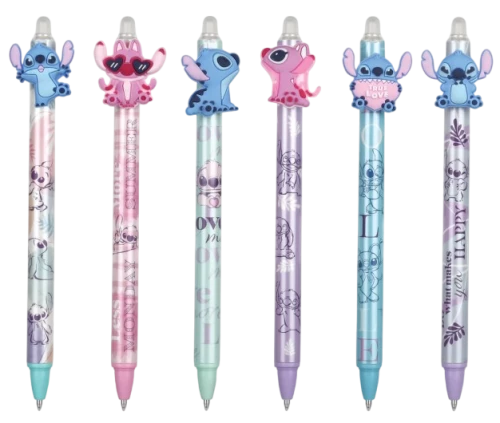 Erasable Pen - Stitch Pastel, 0.5mm (Blue)