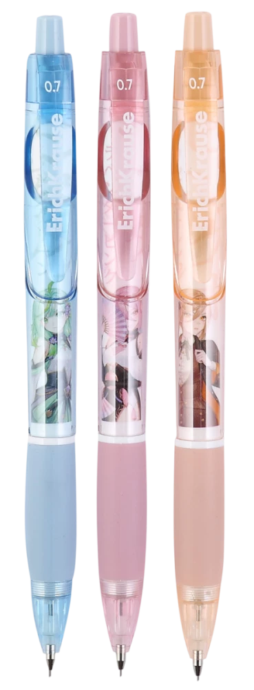 Mechanical Pencil-Eraser - Butterfly Manga, 0.7mm, HB