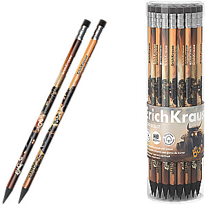 Black Graphite Pencil with Eraser - Road Beast, HB
