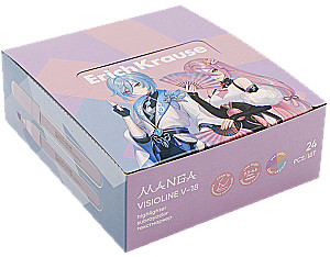 Teksto žymeklis - Manga (violetinė, rožinė, smėlinė, mėlyna)
