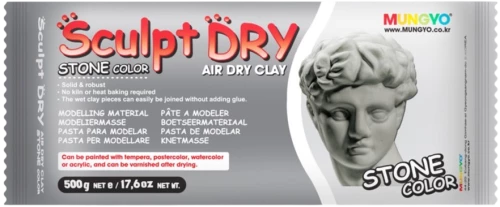 Modeling mass 500g, Mungyo Sculpt Dry (gray)
