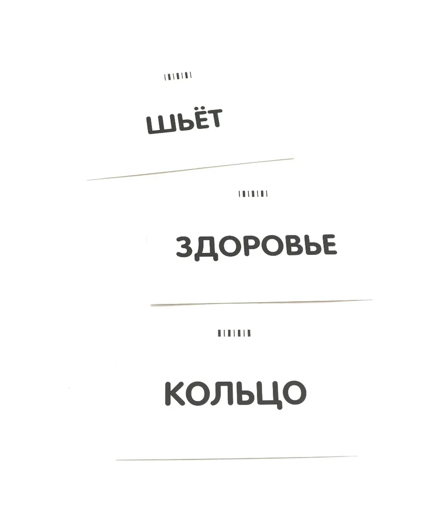 Russische Sprache (6 Kartensets + methodische Empfehlungen)