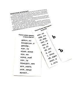 Russische Sprache (6 Kartensets + methodische Empfehlungen)
