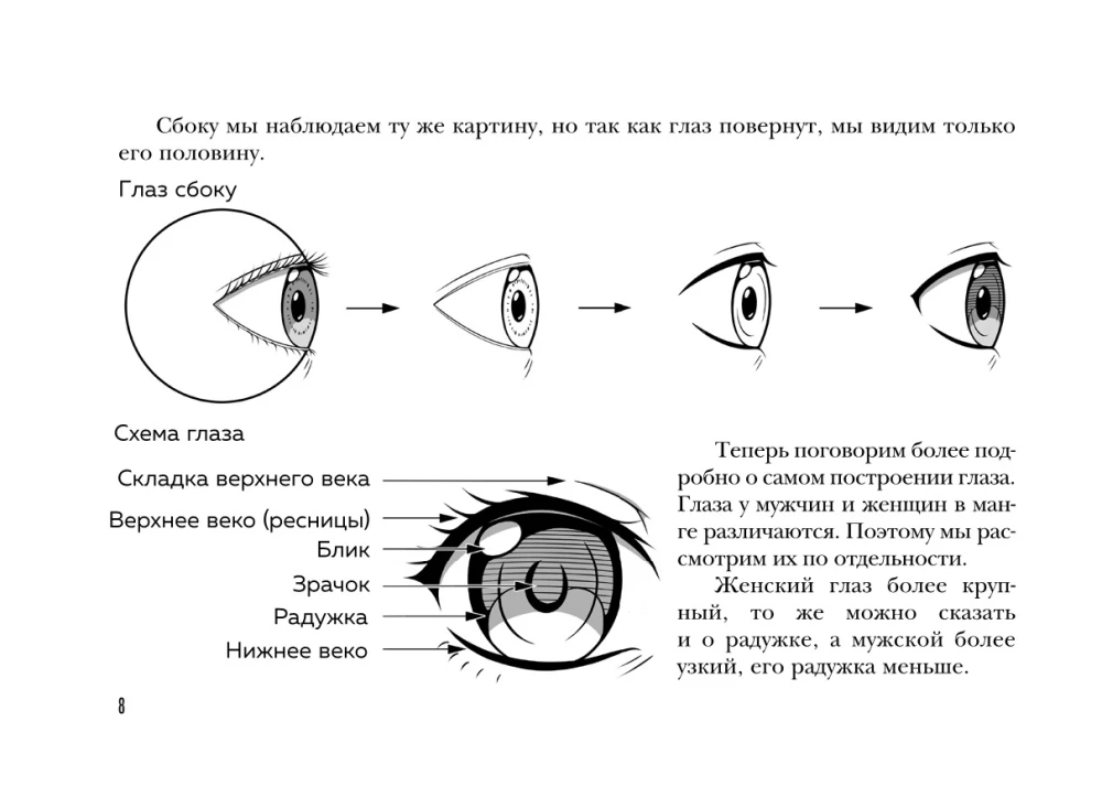 Manga. Character Development. Head, Face, Emotions, Character Age. Tutorial + Sketchbook
