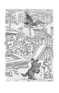 School Sandwich of the Ostrich Cat