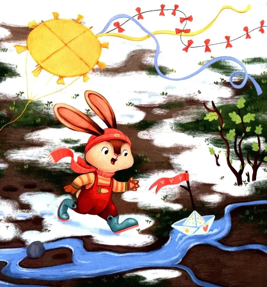 Häschen und der wunderbare Frühling