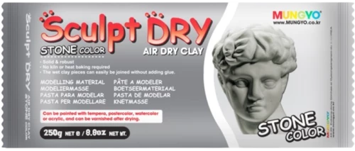 Modelleerimise mass 250g, Mungyo Sculpt Dry (hall)