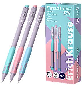 Ballpoint Pen - Kids Stick&Grip Pastel, 0.5mm (blue)