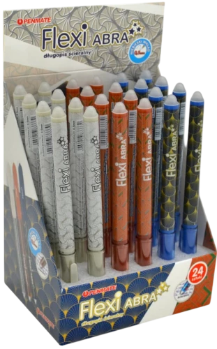 Ballpoint pen - Flexi Abra, 0.5mm (sinine)