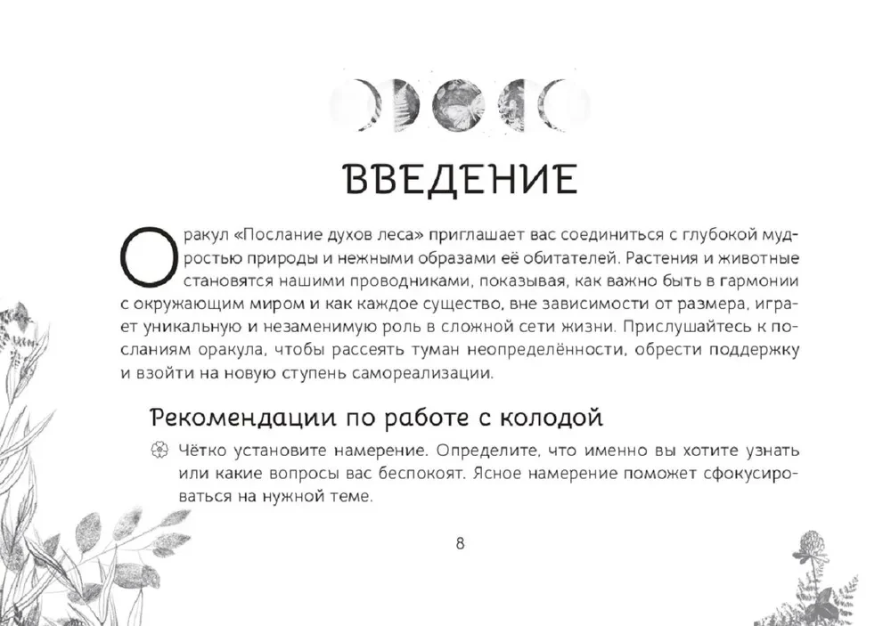 Oracle Messages from the Spirits of the Forest (brochure)