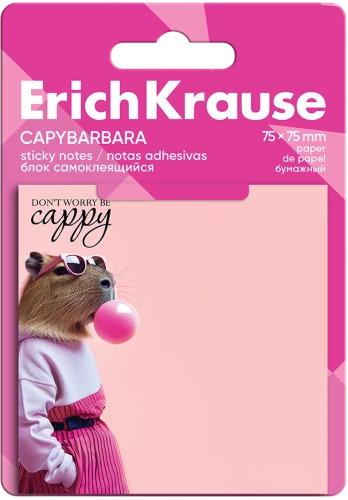 Self-adhesive paper block: CapyBarbara (50 sheets)