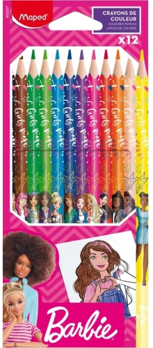Colored Pencils - Barbie (12 colors)