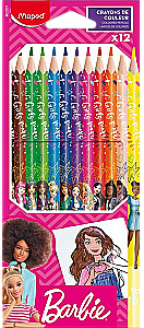 Colored Pencils - Barbie (12 colors)