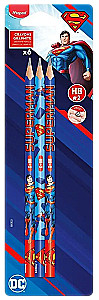 Graphite Pencil - Superman, HB (6 pcs)