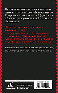 All the Rules of the Russian Language in Diagrams and Tables