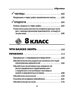 All the Rules of the Russian Language in Charts and Tables. Grades 5 - 9