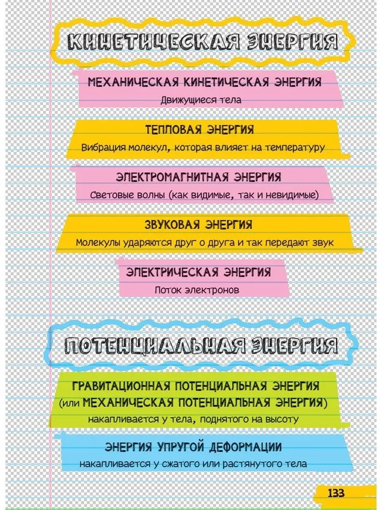 Viss, kas nepieciešams, lai saprastu fiziku, ķīmiju un bioloģiju vienā biezā konspektā