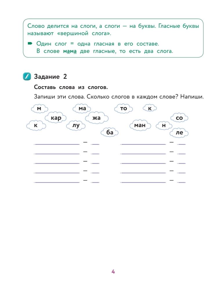 Alle Regeln der russischen Sprache mit anschaulichen Beispielen und Übungen. Klassen 1-4